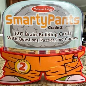 Melissa & Doug Smarty Pants - 2nd Grade Card Set NEW